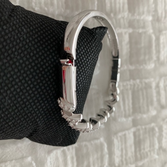 Swarovski Silver & Crystal Bangle - Picture 3 of 4